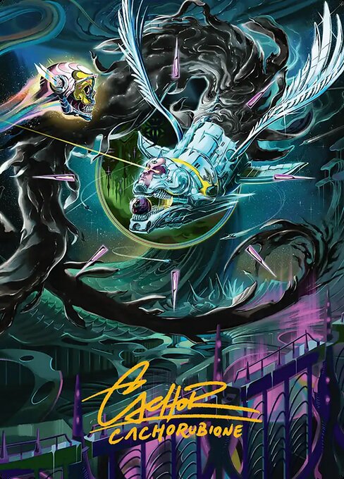 Quantum Riddler - Edge of Eternities Art Series - Borderless