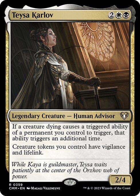 Teysa Karlov - Commander Masters