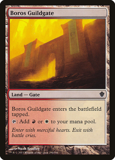 Boros Guildgate - Commander 2013