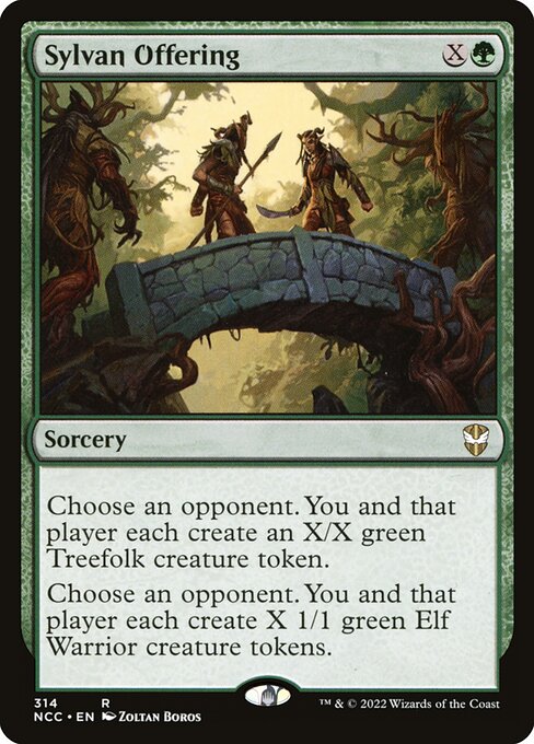 Sylvan Offering - New Capenna Commander