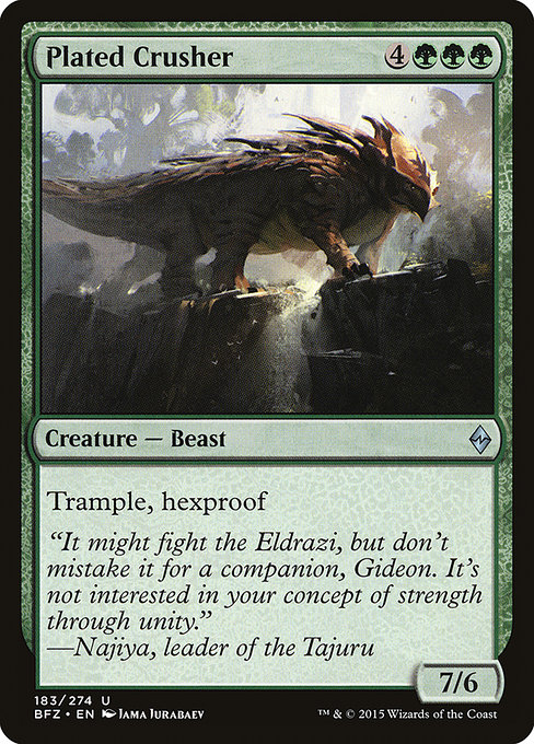Plated Crusher - Battle for Zendikar