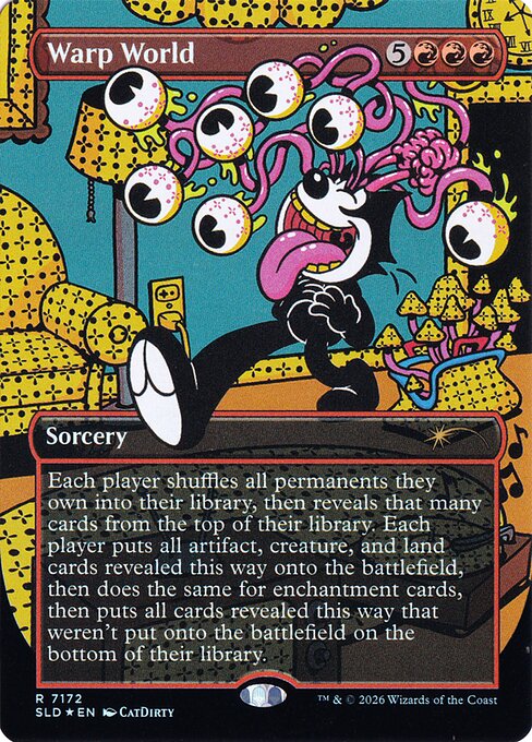 Warp World - Secret Lair Drop - Borderless