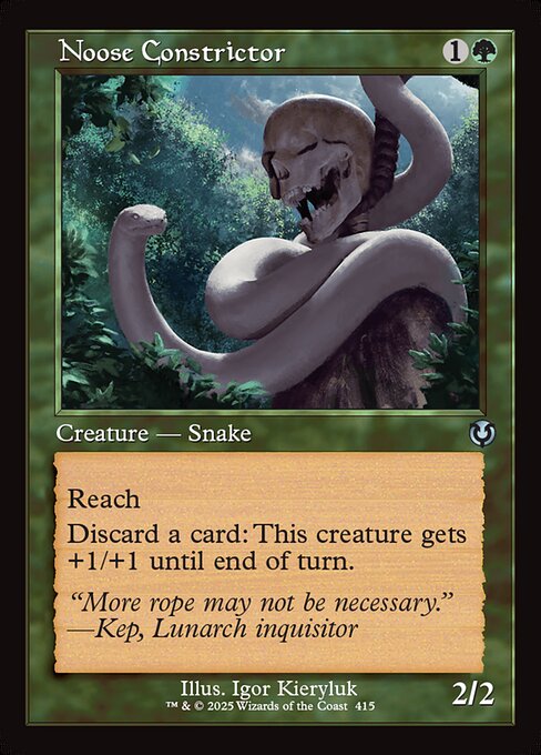 Noose Constrictor - Innistrad Remastered