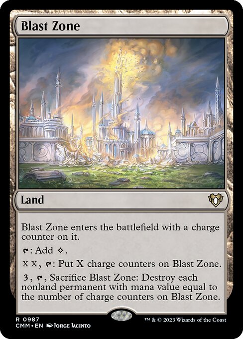 Blast Zone - Commander Masters