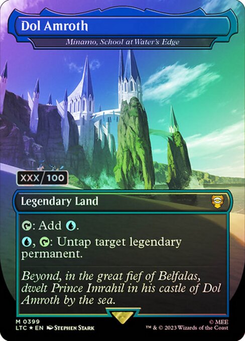 Dol Amroth (Minamo, School at Water's Edge) - Tales of Middle-earth Commander - Double Rainbow, Borderless