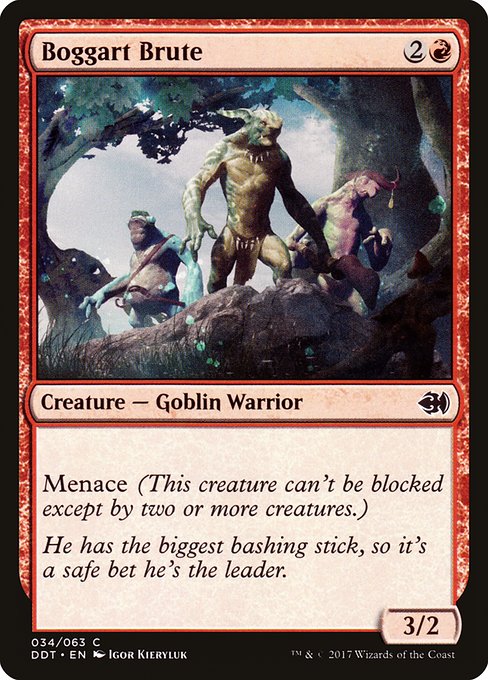 Boggart Brute - Duel Decks: Merfolk vs. Goblins