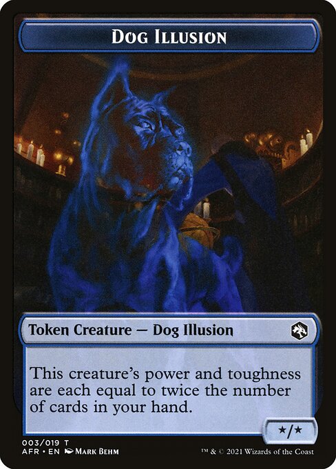 Dog Illusion - Adventures in the Forgotten Realms Tokens