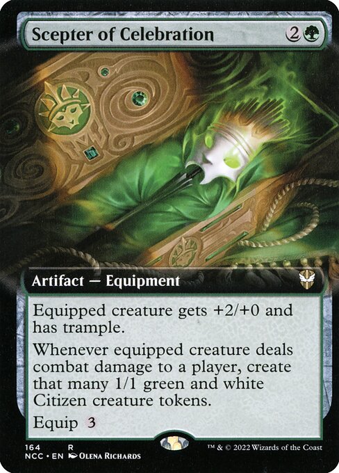 Scepter of Celebration - New Capenna Commander