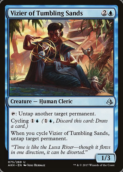 Vizier of Tumbling Sands - Amonkhet