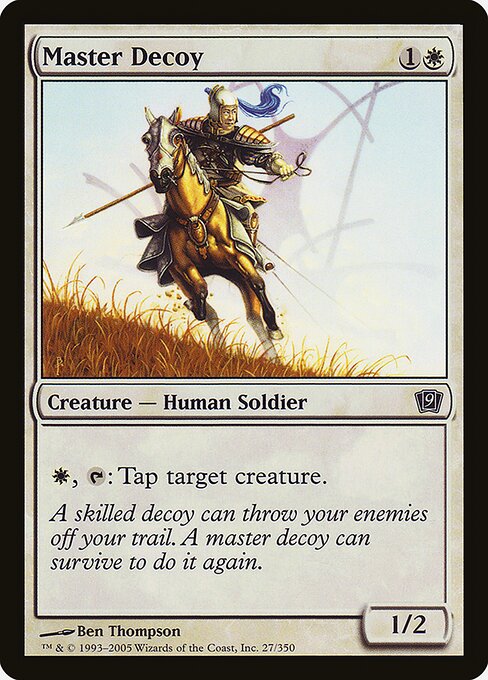 Master Decoy - Ninth Edition - Promo Foil