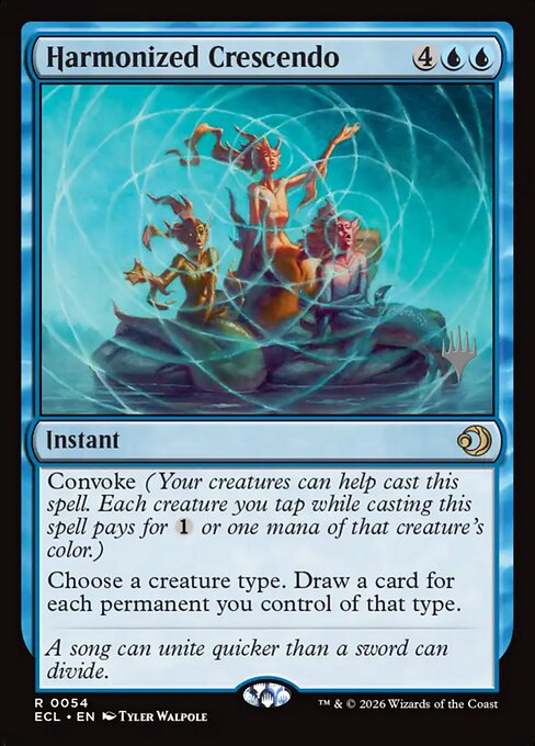 Harmonized Crescendo - Lorwyn Eclipsed Promos