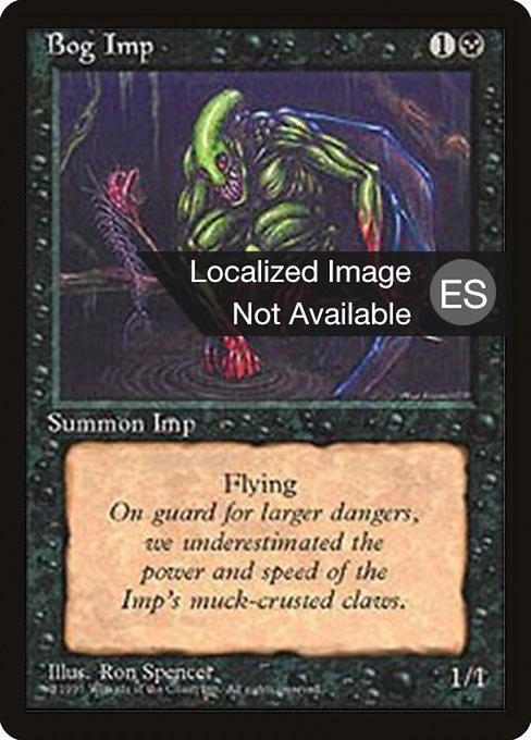 Bog Imp - Fourth Edition Foreign Black Border