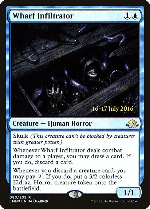 Wharf Infiltrator - Eldritch Moon Promos - Promo Foil