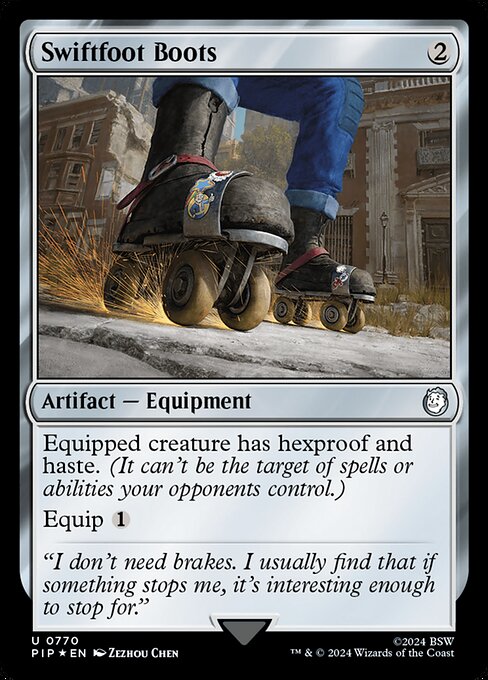 Swiftfoot Boots - Fallout - Surge Foil