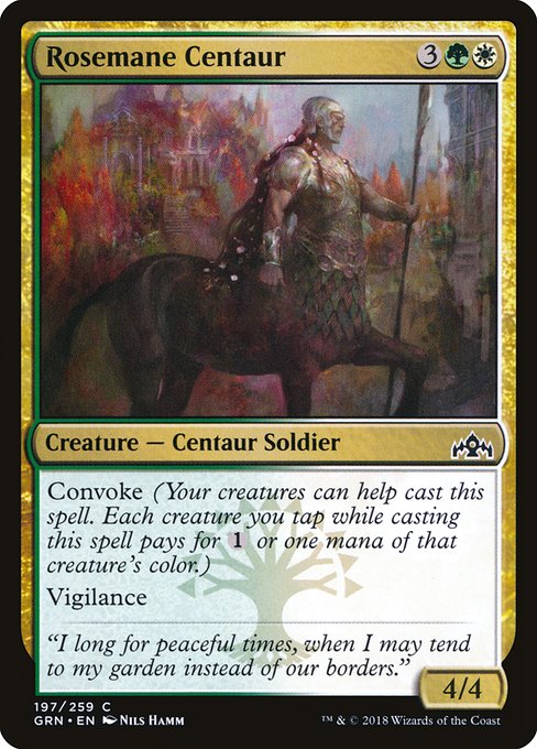 Rosemane Centaur - Guilds of Ravnica