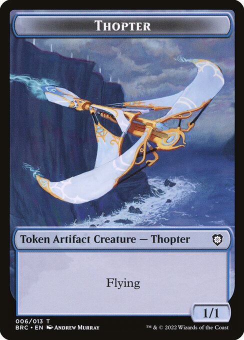 Thopter - The Brothers' War Commander Tokens