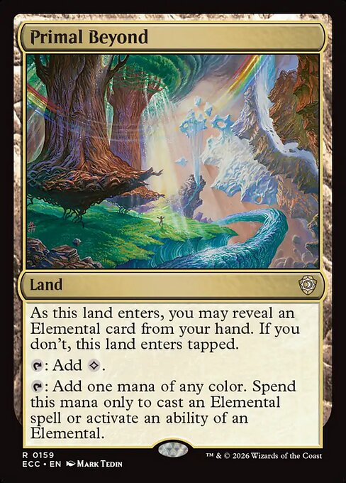Primal Beyond - Lorwyn Eclipsed Commander