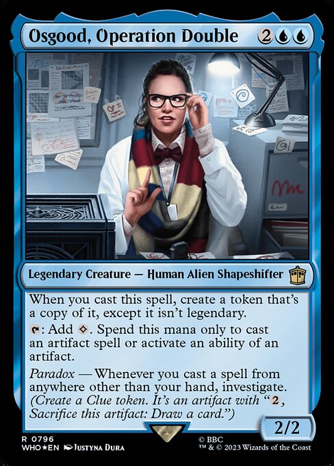 Osgood, Operation Double - Doctor Who - Surge Foil
