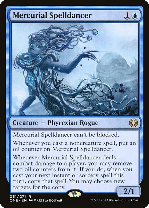 Mercurial Spelldancer - Phyrexia: All Will Be One