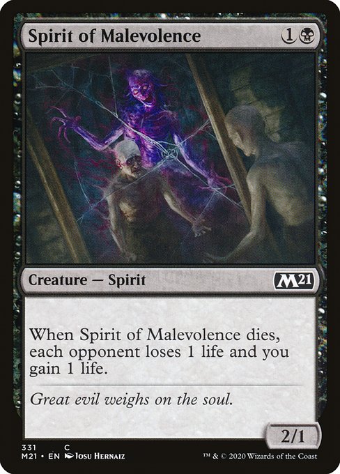 Spirit of Malevolence - Core Set 2021