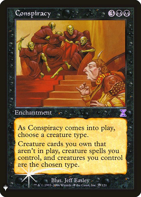 Conspiracy - The List - Promo Foil