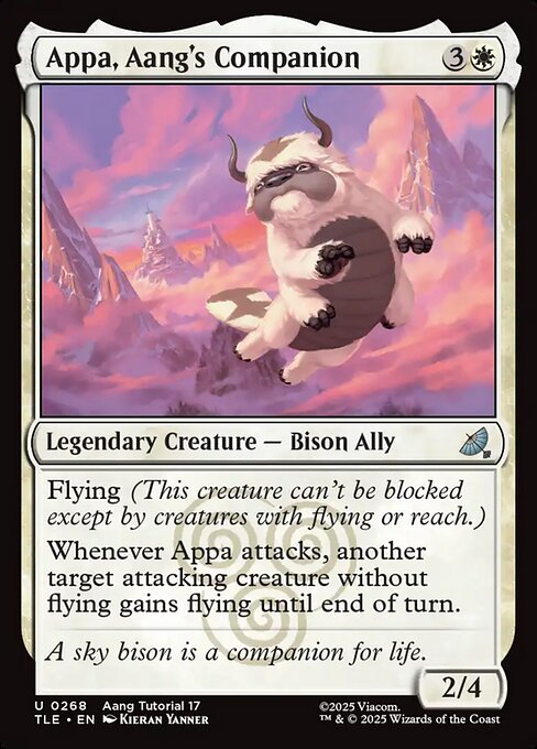Appa, Aang's Companion - Avatar: The Last Airbender Eternal