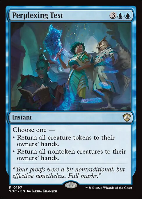 Perplexing Test - Secrets of Strixhaven Commander