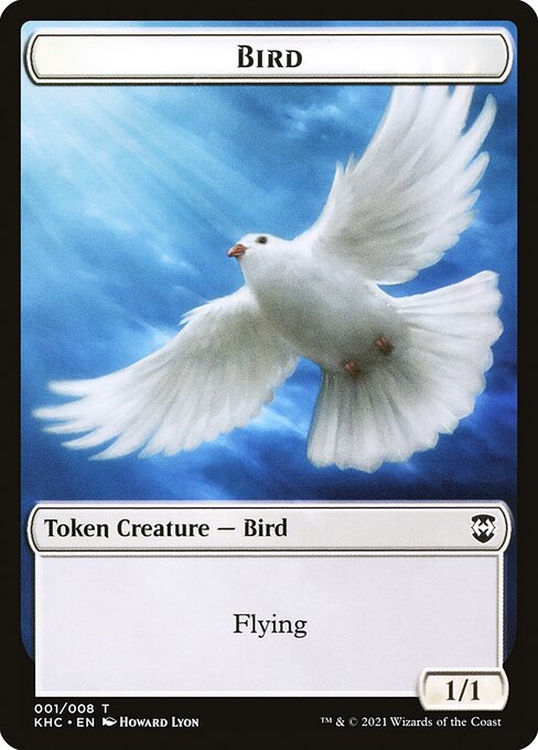 Bird - Kaldheim Commander Tokens