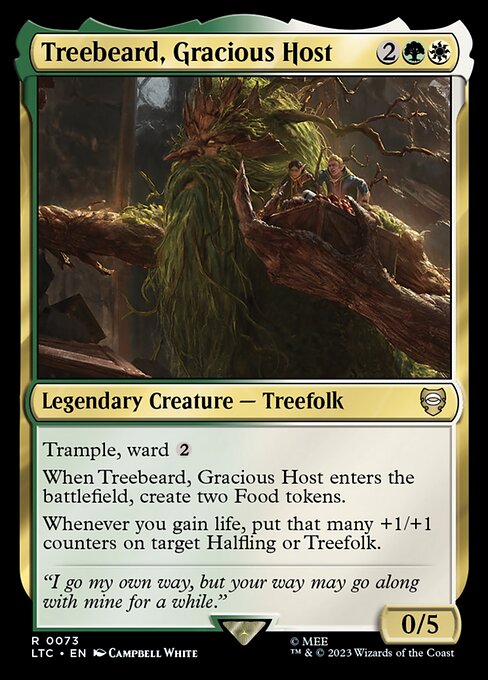 Treebeard, Gracious Host - Tales of Middle-earth Commander