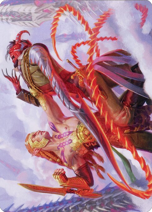 Tyvar's Stand - Phyrexia: All Will Be One Art Series