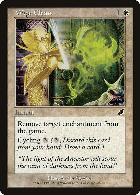 Wipe Clean - Scourge