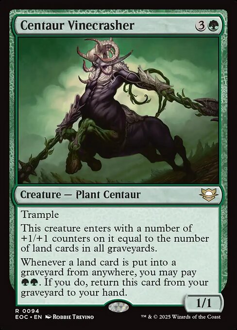 Centaur Vinecrasher - Edge of Eternities Commander