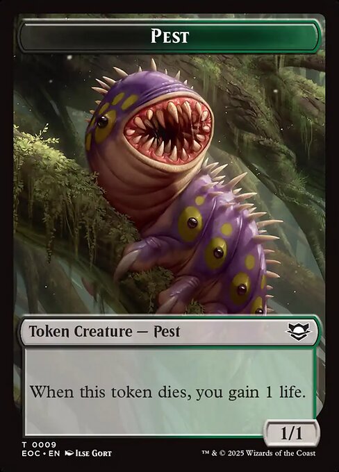 Pest - Edge of Eternities Commander Tokens