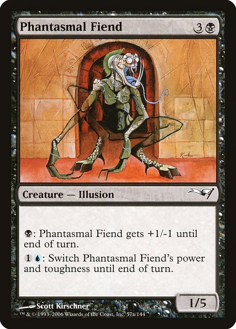 Phantasmal Fiend - Coldsnap Theme Decks