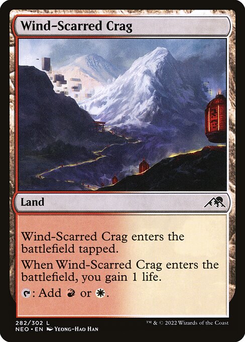 Wind-Scarred Crag - Kamigawa: Neon Dynasty