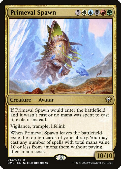 Primeval Spawn - Dominaria United Commander