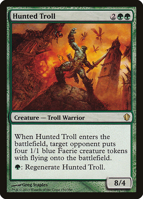 Hunted Troll - Commander 2013