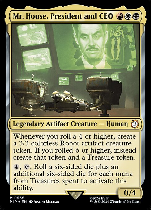Mr. House, President and CEO - Fallout - Surge Foil