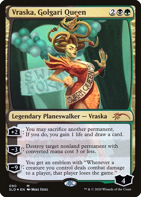 Vraska, Golgari Queen - Secret Lair Drop - Promo Foil