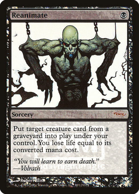 Reanimate - Friday Night Magic 2004 - Promo Foil