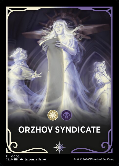 Orzhov Syndicate - Ravnica: Clue Edition Front Cards