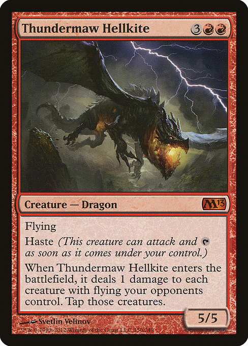 Thundermaw Hellkite - Magic 2013