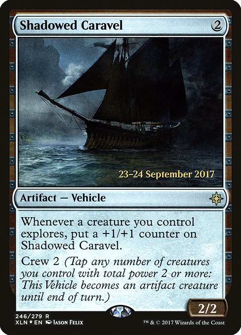 Shadowed Caravel - Ixalan Promos