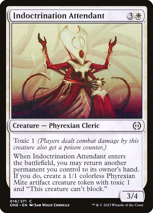Indoctrination Attendant - Phyrexia: All Will Be One