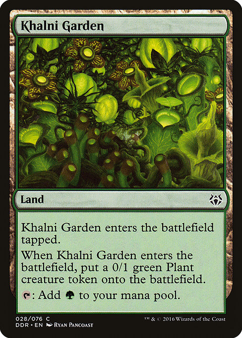 Khalni Garden - Duel Decks: Nissa vs. Ob Nixilis