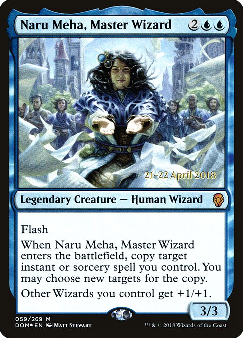 Naru Meha, Master Wizard - Dominaria Promos