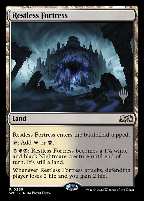 Restless Fortress - Wilds of Eldraine Promos