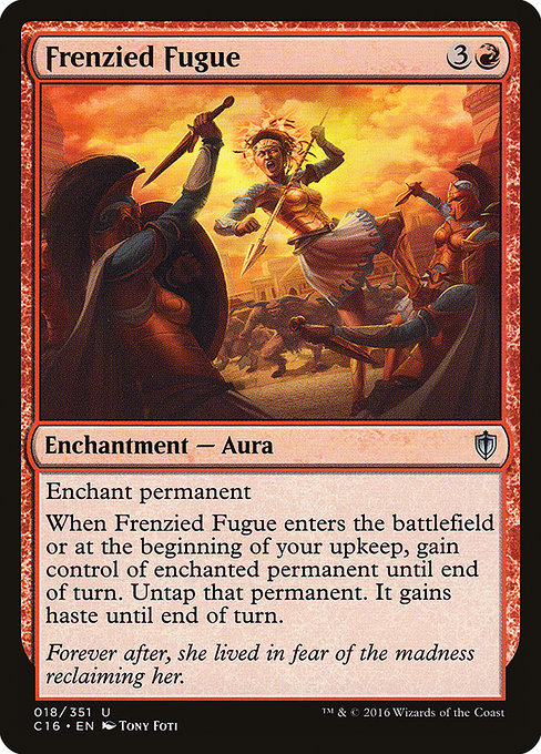 Frenzied Fugue - Commander 2016