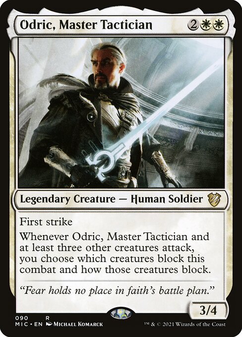 Odric, Master Tactician - Midnight Hunt Commander