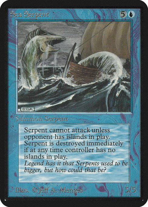 Sea Serpent - Limited Edition Alpha